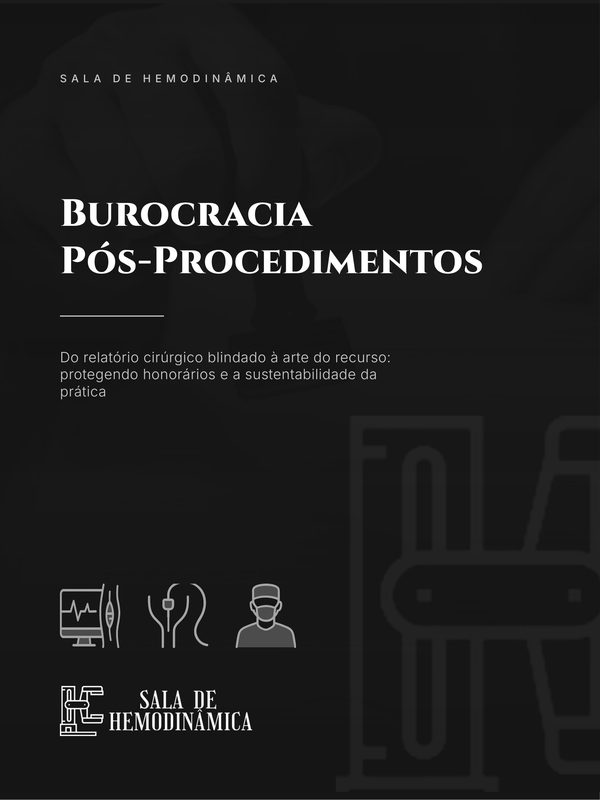 Capa do ebook Burocracia Pós-Procedimentos