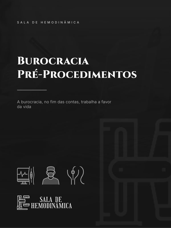 Capa do ebook Burocracia Pré-Procedimentos