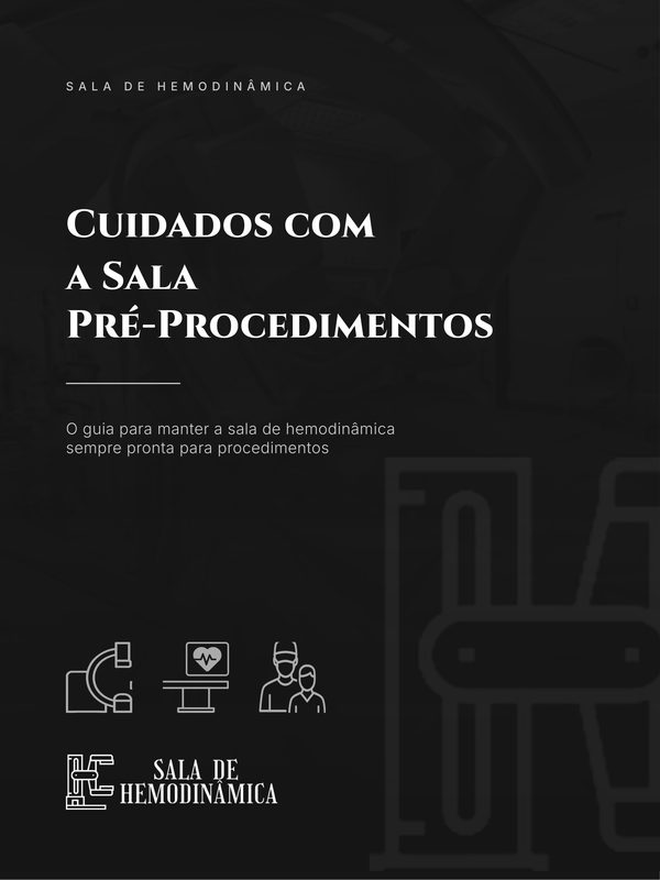 Capa do ebook Cuidados com a Sala Pré-Procedimentos