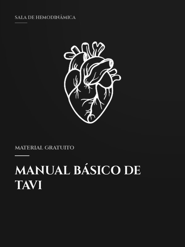 Capa do ebook Manual Básico de TAVI